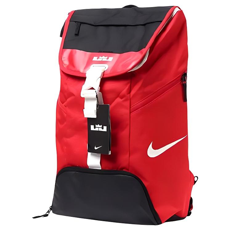 Nike Large Capacity Outdoor Travel Sports Polyester Backpack Men Backpack Red BA5111-657