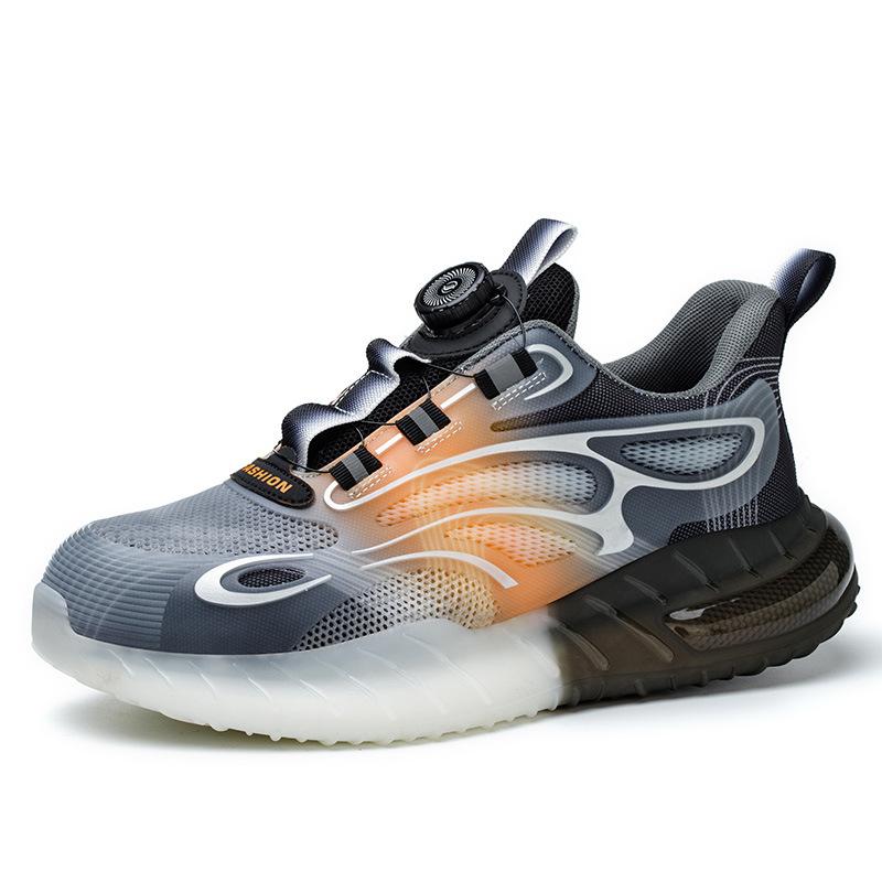 

mens fashion steel toe caps work safety shoes tooling security boots outdoors worker summer safe sneakers protective footwear 280