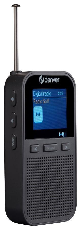 DENVER DAH-126 - Radio de buzunar cu tuner DAB+ și FM, Denver