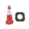 Rubber Traffic Safety Cone for Road Maintenance and Underground Parking Warning