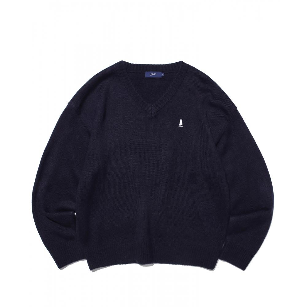 

ТРИКОТАЖНЫЙ ТРИКОТАЖ YALE HERITAGE UNIVERSITY DAN NECK NAVY