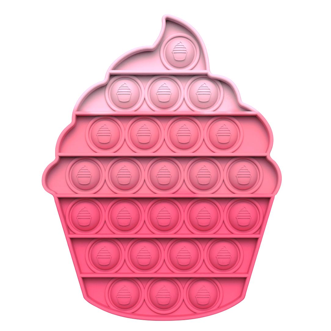 

Push Bubble Fidget Сенсорная игрушка Аутизм Специальные потребности Снятие стресса Декомпрессионная игрушка клетчатый белый