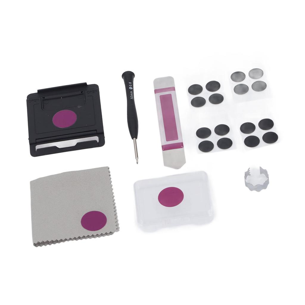 4 Sets Laptop Rubber Feet Non Slip Bottom Case Feet Replacement with Installation Tools for Air 12