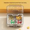 Multi-Functional Double-Layer Pill Cutter & Moisture-Proof Medicine Box