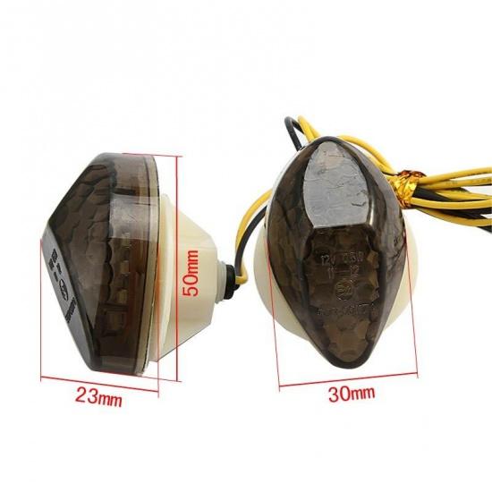 1Pair Motorcycle LED Turn Signals Light For Honda CBR600RR CBR1000RR CBR 600 F4 F4i  CBR900 CBR919