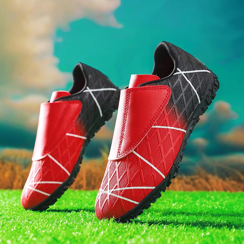 

Дитяче футбольне взуття Товариство FG Шкільні футбольні бутси Бутси Трава Кросівки Хлопчики Дівчата Спортивне взуття для тренувань на відкритому повітрі 29 червоний