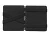 HUNTERSON Magic Wallet with Coin Compartment, Fits Japanese Banknotes (Wide), Black