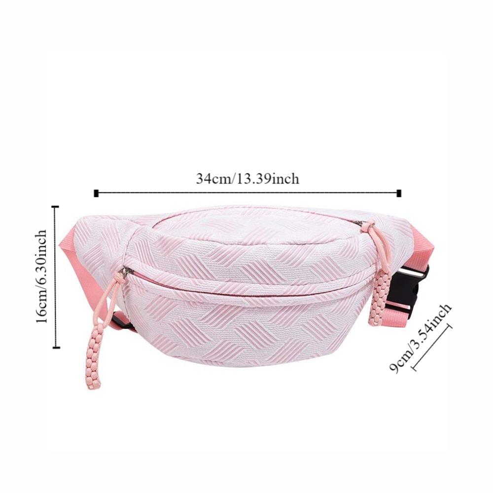 Fanny Packs Banana Bag Crossbody Bag Crossbody Waist Pack Simple Running Waist Bag Travel