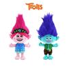 Trolls Band Together Plush Toy Adorable Cartoon Character 30cm Height Blue Hair Boy And Pink Hair Girl Perfect For Kids Ages 7-14