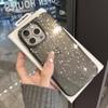 Luxury Bling Glitter Silicone Case For iPhone 15 14 Plus 13 11 12 Mini Pro Max X XS Max XR 7 8 Transparent Soft TPU Cover Funda