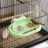 Splash-Proof Bird Water Food Bowl Removable Bird Cage Bowl Practical Parrot Feeder  Cockatiels