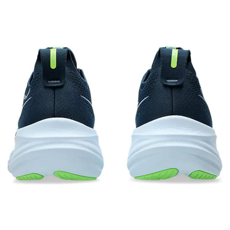 New Asics Gel Nimbus 26 French Blue Electric Lime 1011B794-400