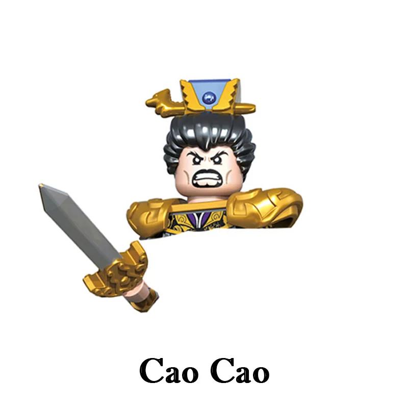 

Детские игрушки Древние китайские Троецарствие Период Исторические Знаменитости Мультяшные Фигурки Строительные Блоки Модель Детские Подарки