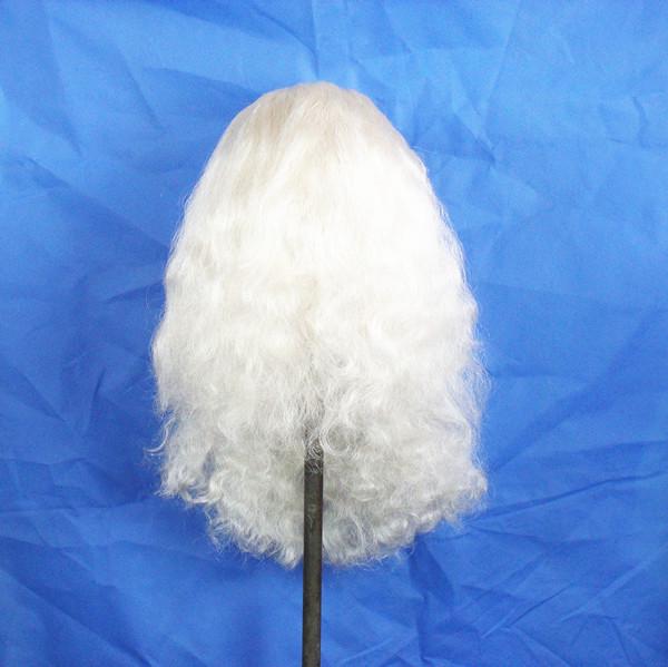 Santa Claus Wig and Beard Set - Holiday Party Costume and Halloween Props