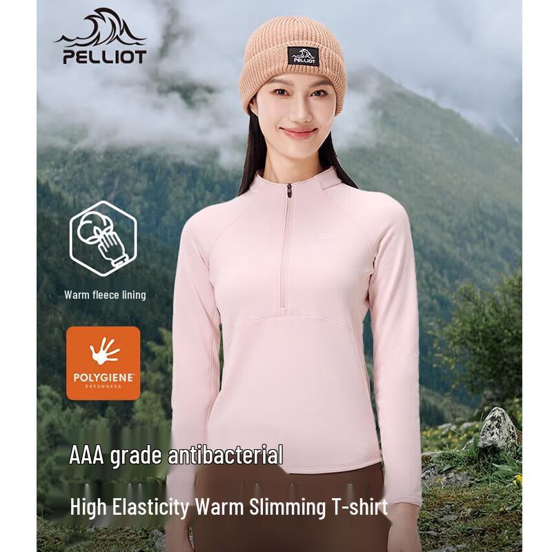 Pelliot Women s Outdoor Fleece Base Layer T-Shirt XL