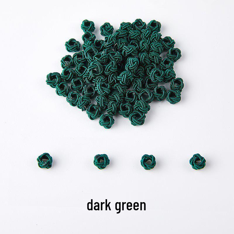 Colorful Handmade Pineapple Knot Bracelet Kit: Red String & Braided Rope Materials