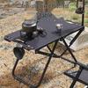 Multifunktionaler Klapp-Campingtisch und Hocker: Outdoor-, Picknick- und Teetisch