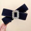 Korean Style Women Vertical Clip Plastic Ponytail Holder Shark Clip Bow Banana Clip  Party