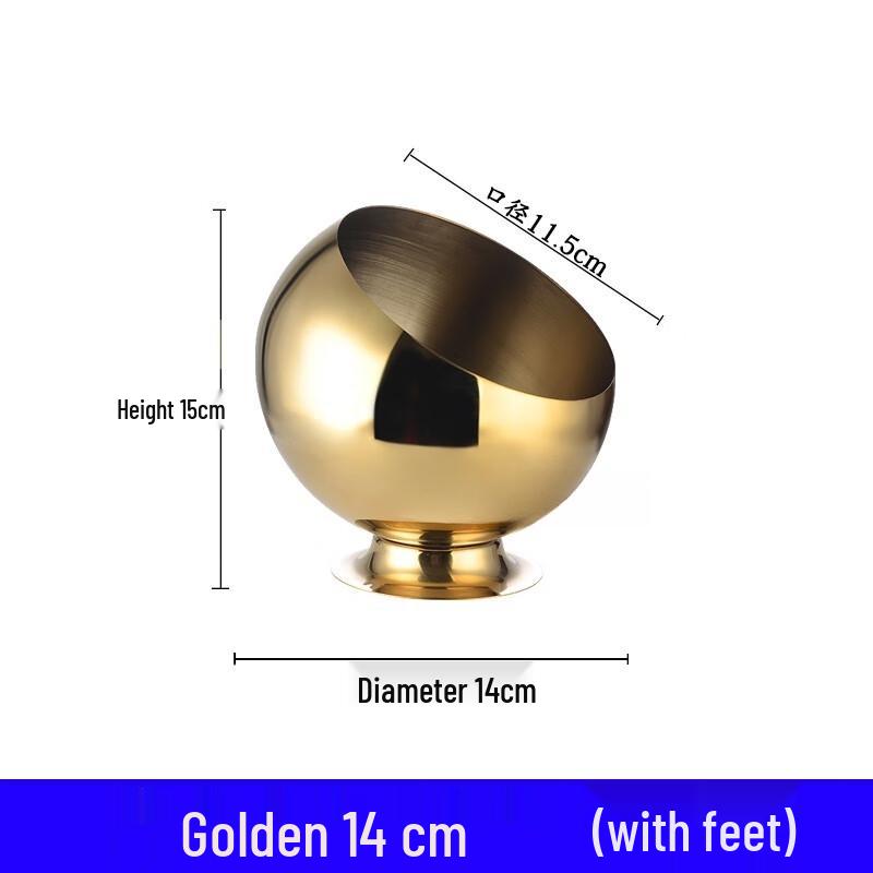 Stainless Steel Spherical Sauce Bowl