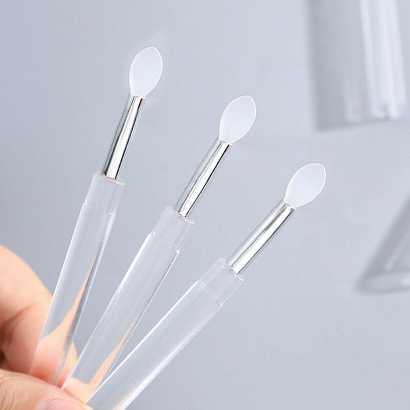 Silicone Lip Brush Tip Portable Lipstick Fingertip Brush 5P