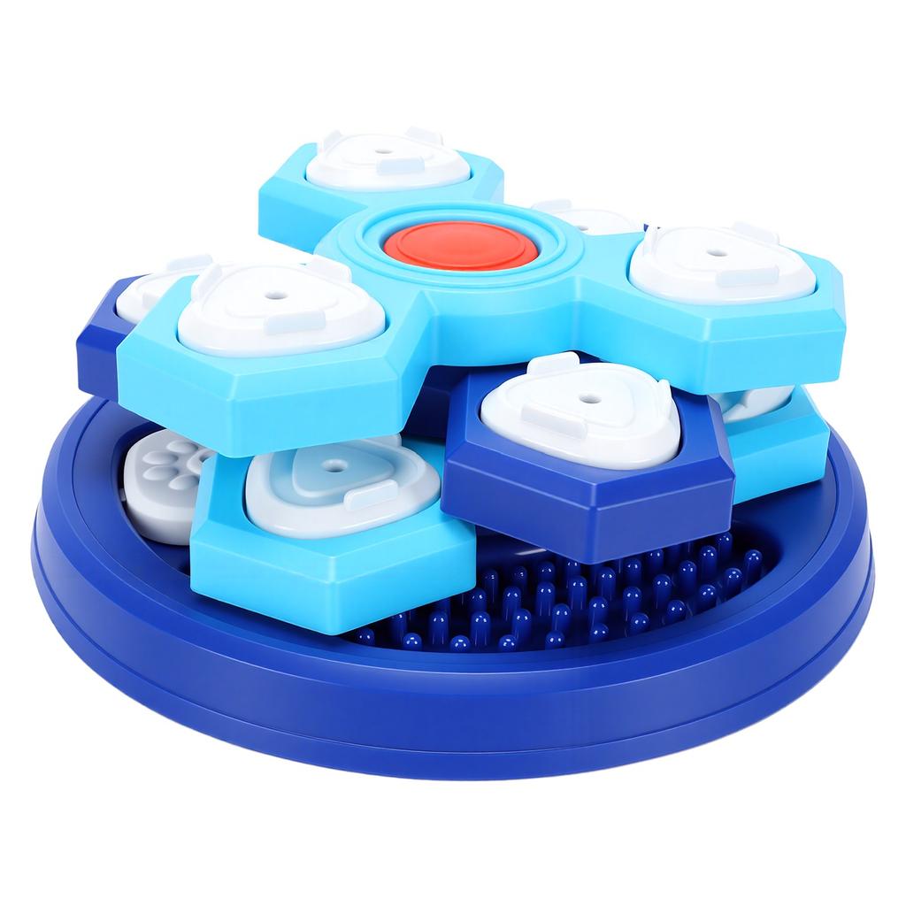 Dog Puzzle Toy 4 Levels Interactive Safe for Training and Entertainment Anti Slip Puzzle Feeder