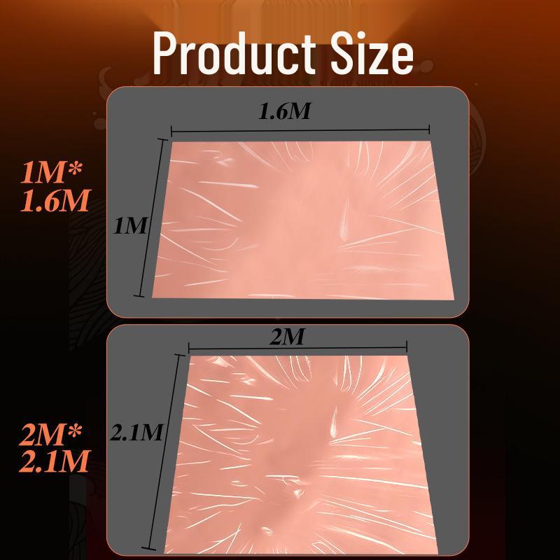 Erotic Waterproof Bed Sheet & Adult Toys Set with Low-Temperature Candles