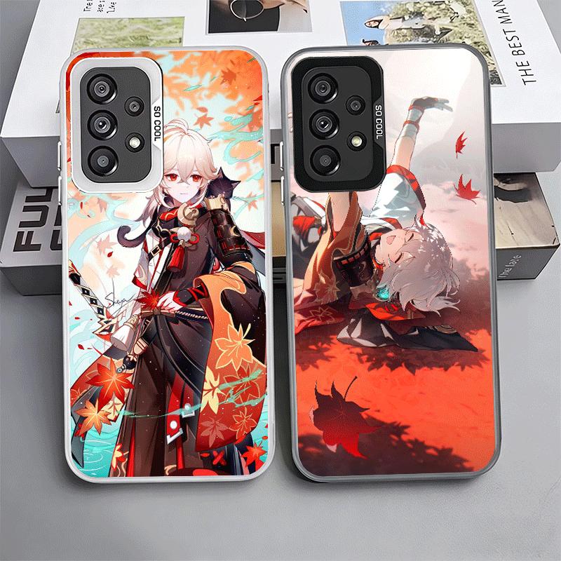 Genshin Impact Kazuha Soft Phone Case for Samsung A17 A16 A15 A14 A13 A57 A56 A55 A54 A53 A37 A36 A35 A34 A33 A26 A25 A24 A23 A5