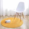 Modern Style Carpets for Living Room Solid Color Bedroom Decor Round Carpet Thicken Plush Bedside Floor Mat Home Fluffy Soft Rug