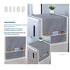 Dust Cover Nordic Style Refrigerator Dust Cover Multi Purpose Household Appliance Dust Cover With Storage Bag Single-Door Type