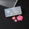 5D Flower Mold Nail Carving Mould Stencils Plumeria Flower Spring Nail Art Decorations Manicure Template Diy Manicure Decor Tool