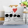 TBH Autism Creature Yippee Pillow Cover Sofa Cushion Cover Home Room Decoration Children Gift