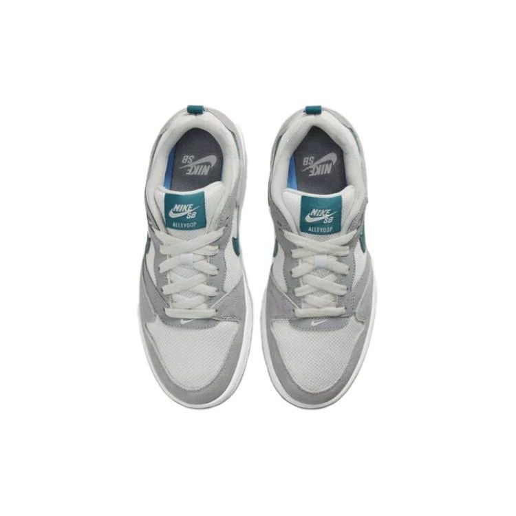 Nike Alleyoop SB GS Particle Grey Geode Teal Kids Sneakers CJ0883-003