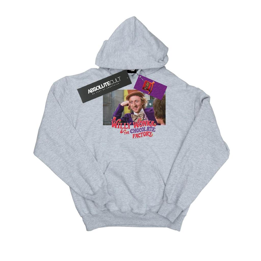Willy Wonka And The Chocolate Factory Mens Condescending Wonka Hoodie