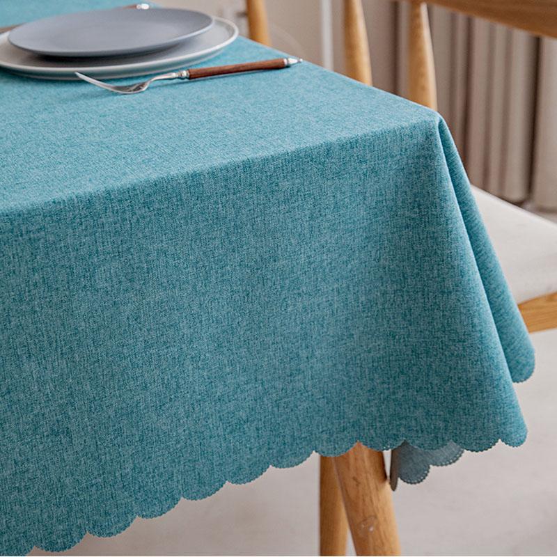 Rectangular Tablecloth Oil -Proof Waterproof Antifouling Cover Outdoor Dining Table Cloth