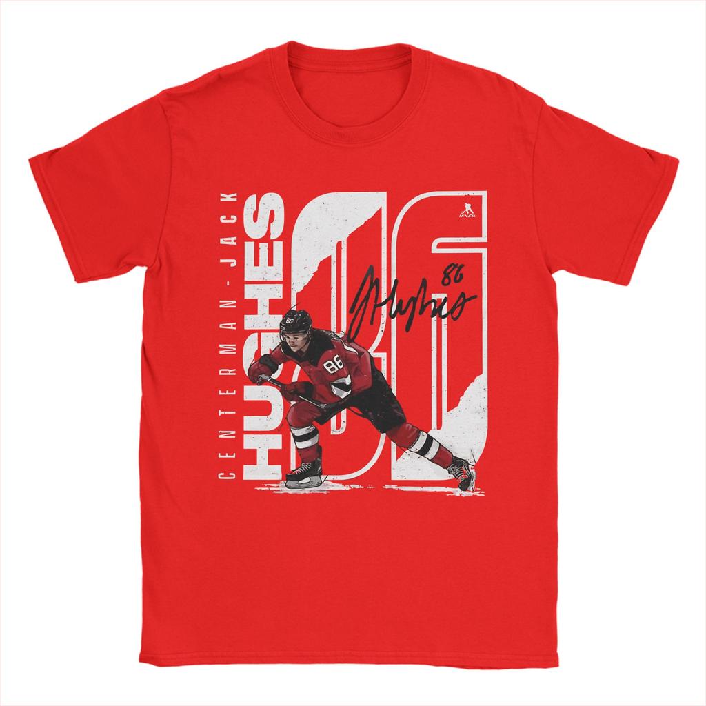 Jack Hughes Smile USA Hockey Golden Goal Tee Shirt for Unisex Women Graphic Printed T Shirts Cotton Clothing