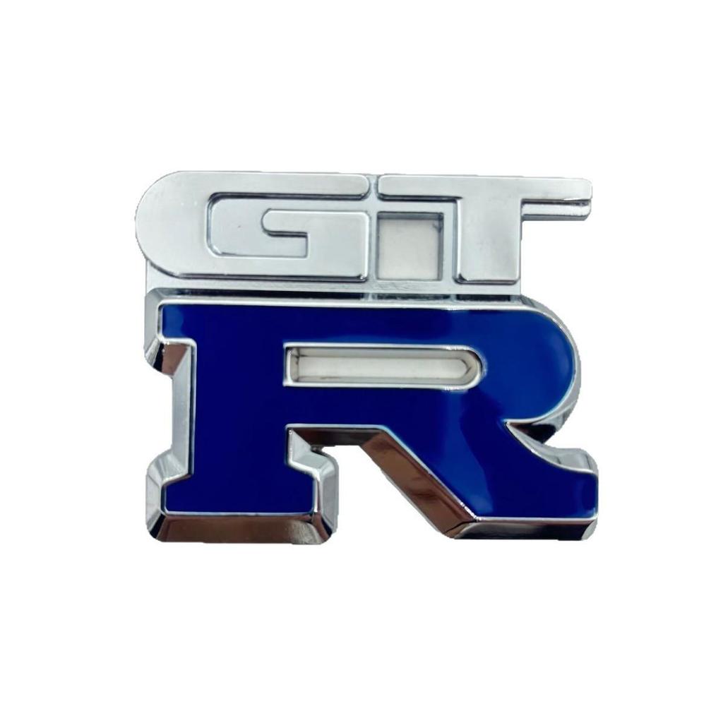 3D Metal GTR Emblem: Rear Trunk Decorative Sticker for Car Modifications
