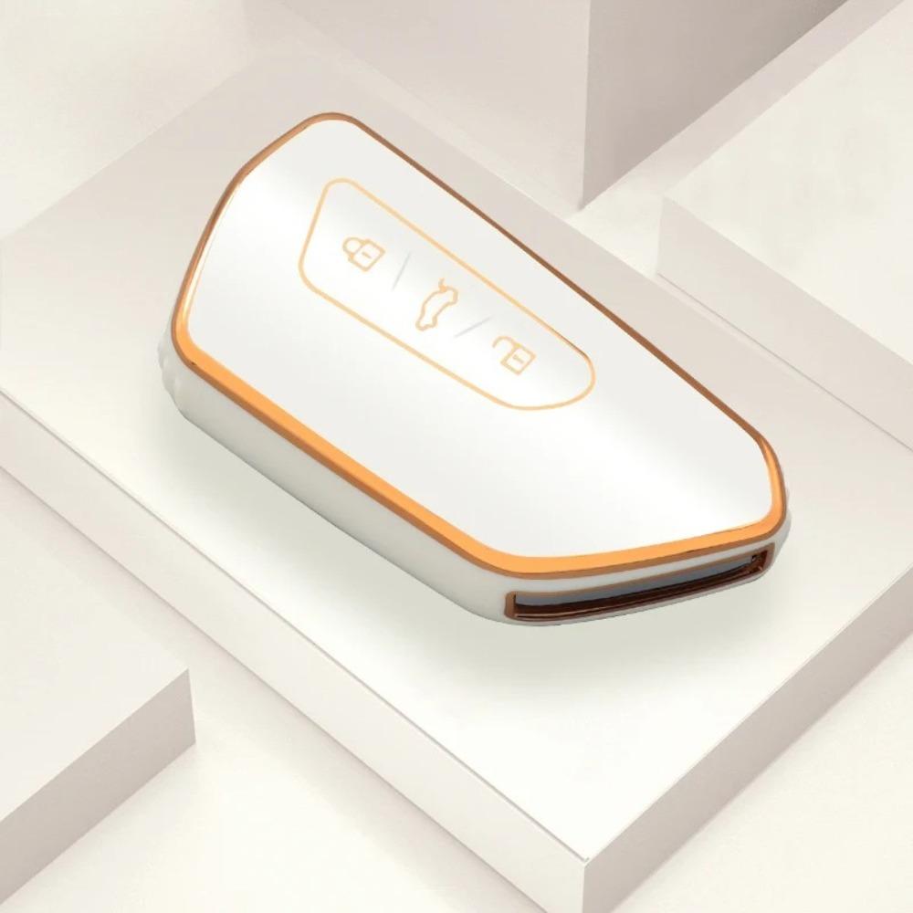 Fashion TPU Car Key Case Cover Shell Fob for Volkswagen VW Golf 8 MK8 ID-4 ID-6 for Skoda Octavia A8 for Seat Leon FR MK4 Cupra