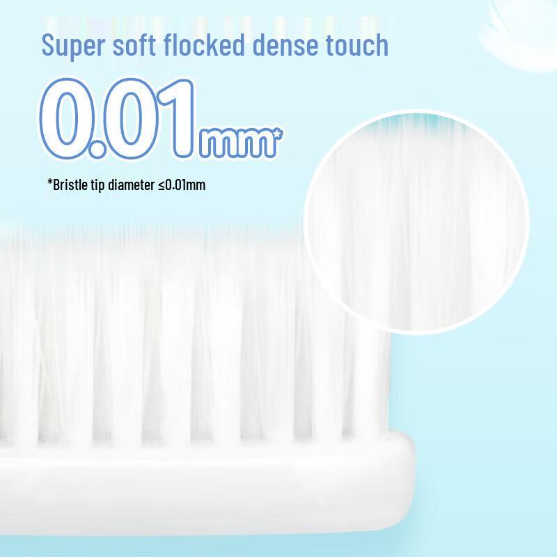 Frog Kids' U-Shaped 3-Sided Soft Bristle Toothbrush (2-Pack)