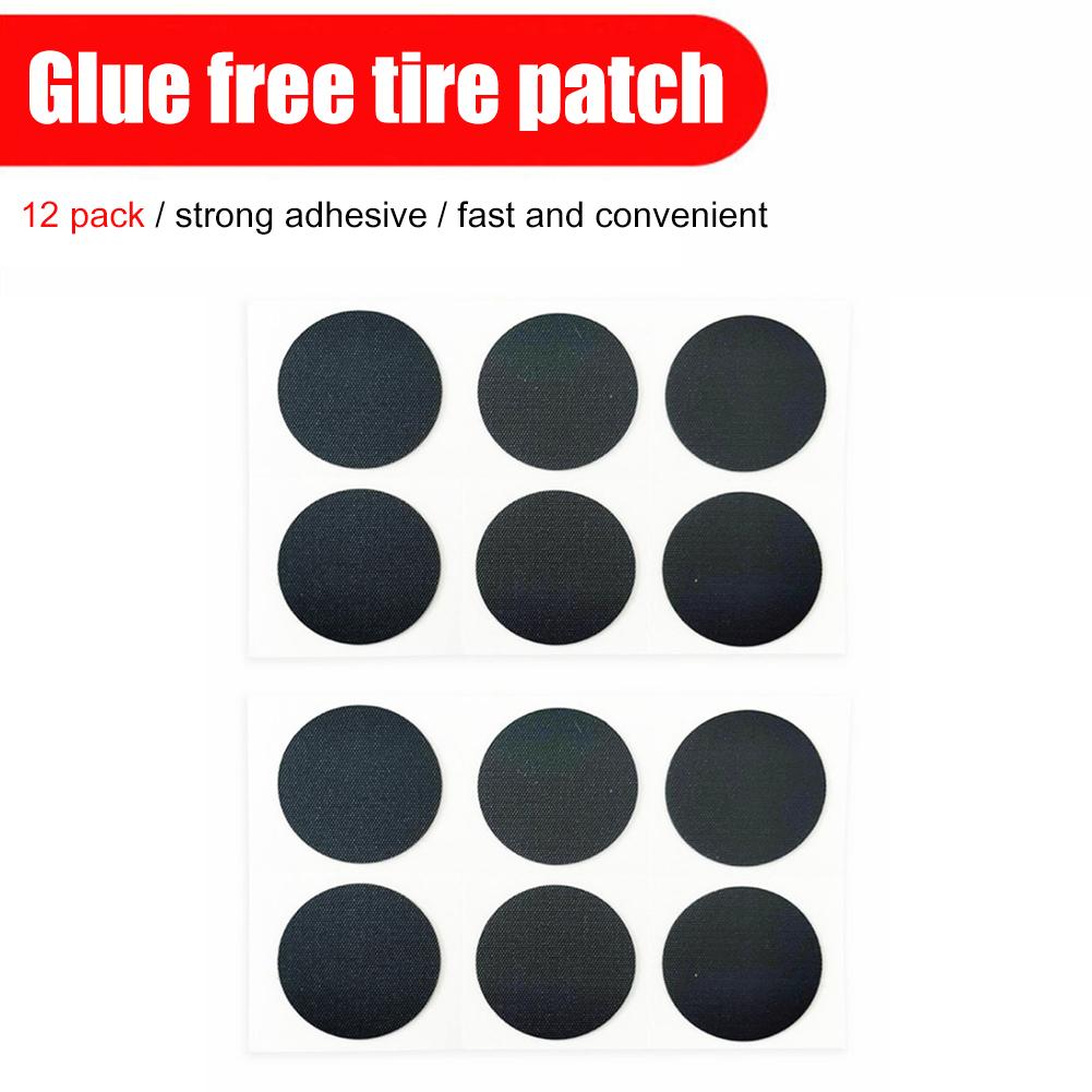 Bike Bicycle Tire Repair Set Inner Tube Patching Tyre Filler Glue Free Patch Kit
