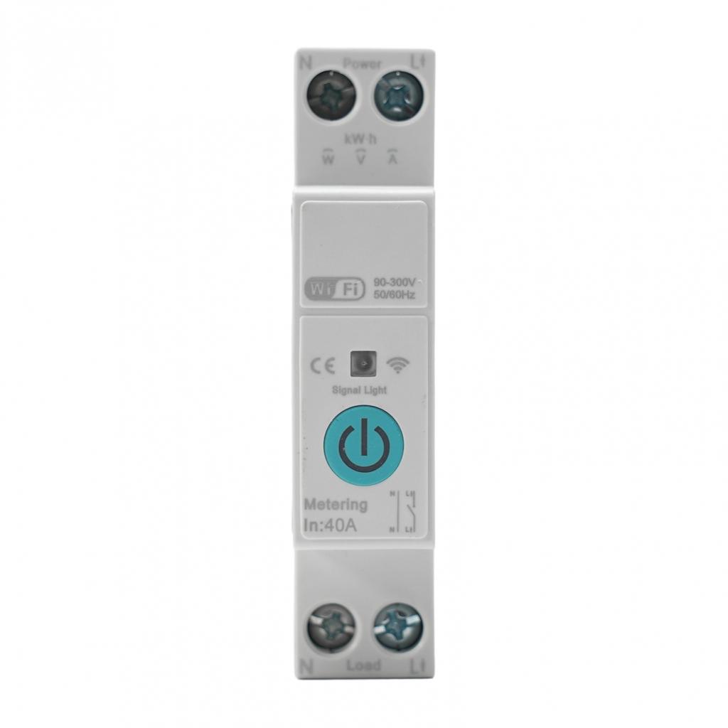 WIFI Smart Switch 1P+N 82*50*18mm APP Remote Control