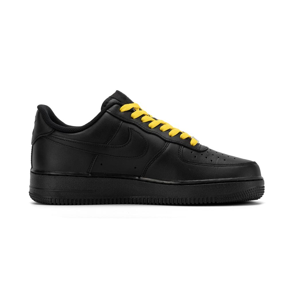 Nike Air Force 1 Abrasion Resistant Low Top Skateboard Shoes Unisex Black CW2288-001(Team1804-)
