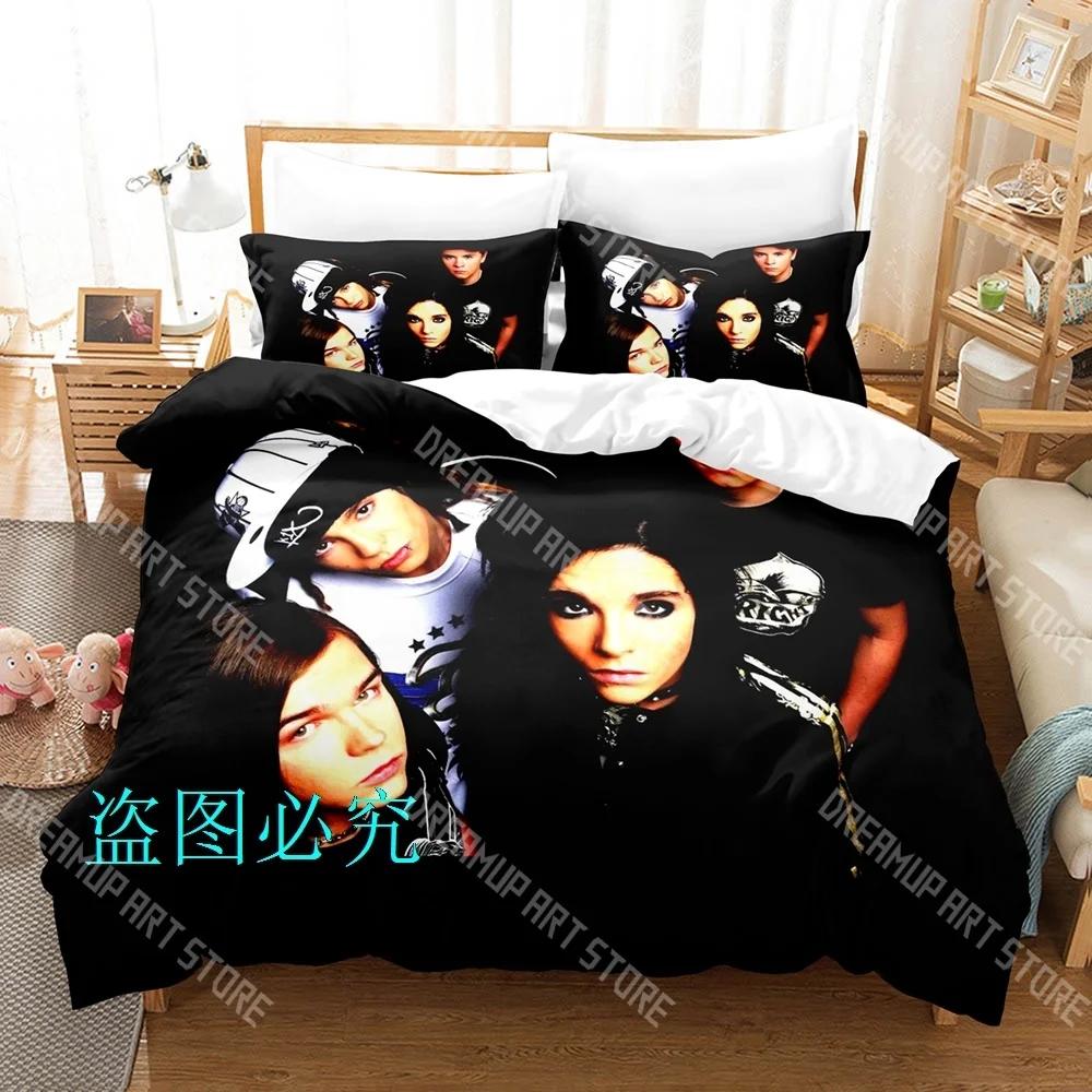3D Print Tokio Hotel Album Bedding Set Single Twin Full Queen King Size Bed Set Adult Kid Bedroom Duvetcover Sets
