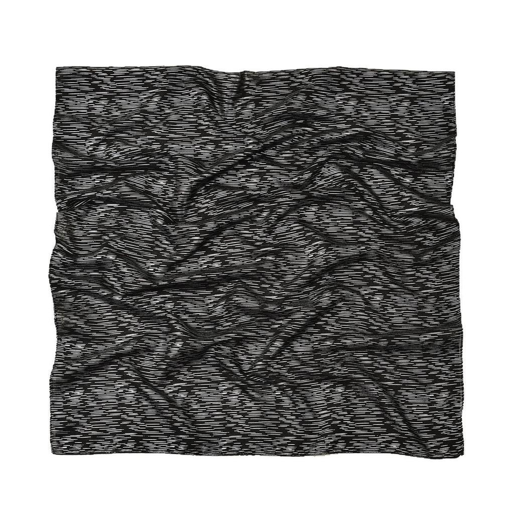 New Silver silver Craft Bright Silk Scarf High-end Women's Polyester Sun Protection Soft Shawl Headscarf