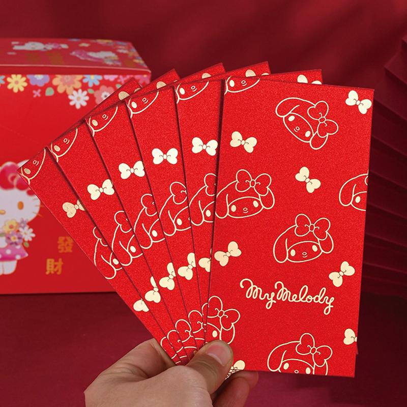 

6 шт./упаковка. Китайський червоний конверт. Новий рік. Весняний фестиваль. Дитячі щасливі грошові конверти. Червоний пакет. Подарунковий конверт. Червона сумка. A2