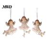 Lightweight Xmas Tree Decorations Christmas Angel Hanging Ornaments, Cute Plush Doll Pendant, Decorative Durable Fabric Keepsakes Ornaments