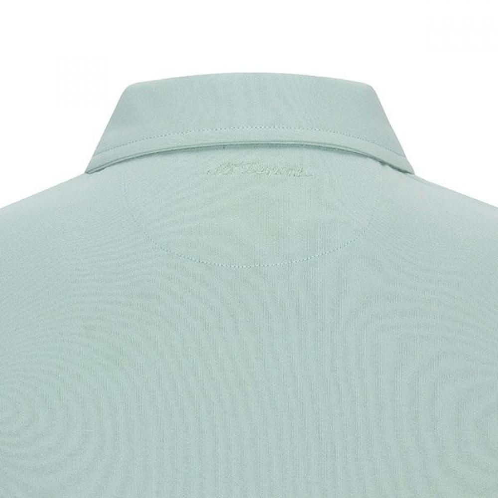 S.T. Dupont Short Sleeve Pocket Polo Blue De2smdd6a219d72