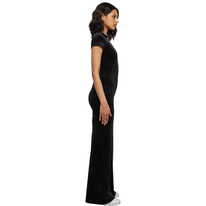 Urban Classics Ladies - Velvet Jumpsuit noir