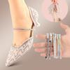 1 Pair Fashion Women Shoelaces For High Heels Adjustable Shoe Belt Ankle Holding Loose Anti-skid Binding Laces Tie Straps Band