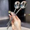 Meal Spoon Stainless Steel Spoon Household Dinner Spoon Korean Long Handle Tableware Thicken Stirring Ice Spoon