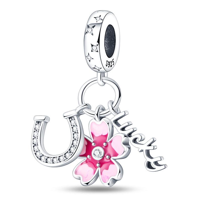 New Copper Exquisite Butterfly Flower Collection Charm Beads For Original 3Mm Bracelet Women Diy Jewelry Gift